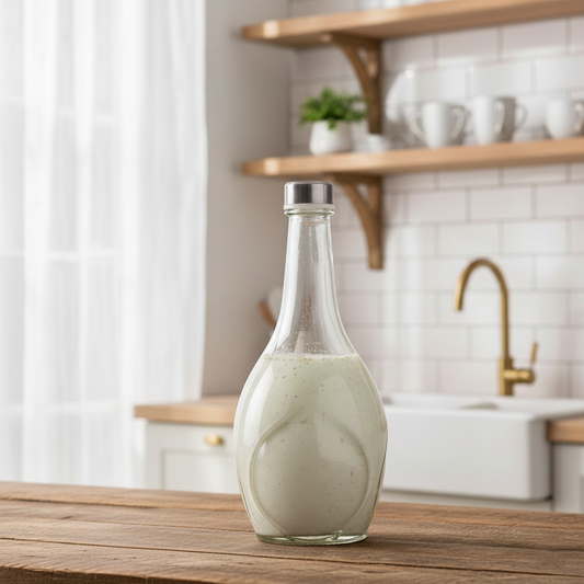 LeafDesign 1.1 Liter Glass Bottle (962) by Limon - All-In-One Store Pakistan
