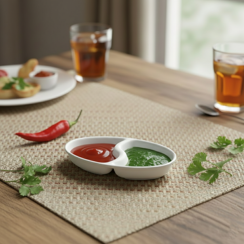 DuoServe Melamine Condiment Dish - All-In-One Store Pakistan