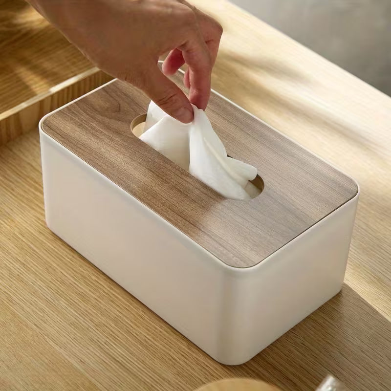 WoodTop Elite Tissue Box - All-In-One Store Pakistan