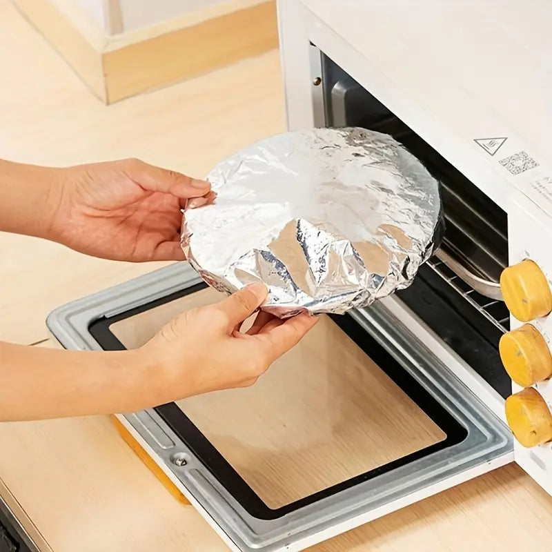 FreshWrap Reusable Aluminium Food Covers (10 Pcs) - All-In-One Store Pakistan