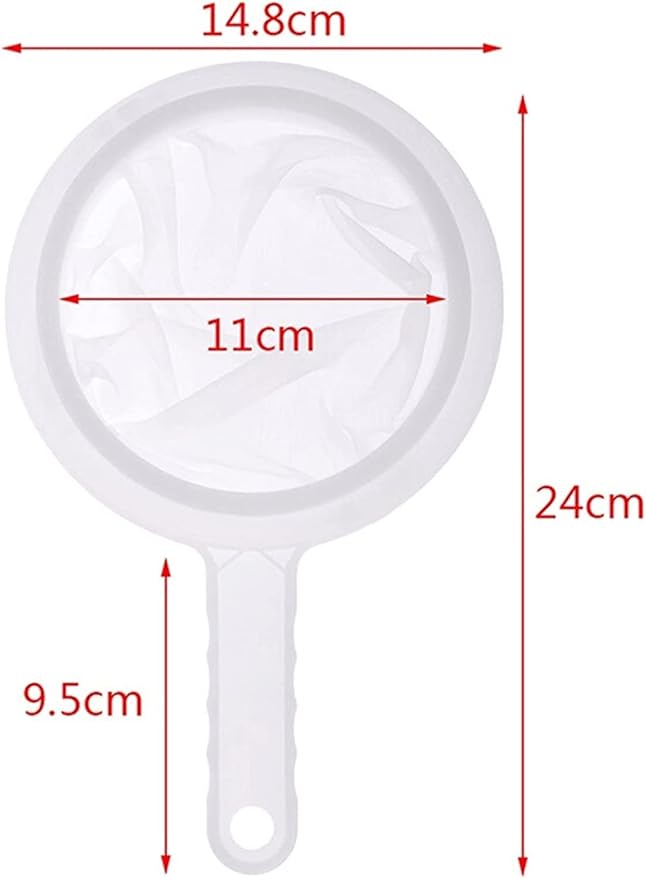 Reusable Fine Mesh Nylon Strainer with Anti-Scalding Handle - All-In-One Store Pakistan