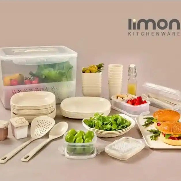 Grand 85-Pcs Gathering & Picnic Set (896) by Limon - All-In-One Store Pakistan