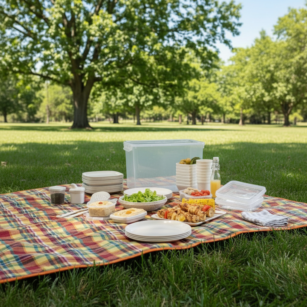 Grand 85-Pcs Gathering & Picnic Set (896) by Limon - All-In-One Store Pakistan
