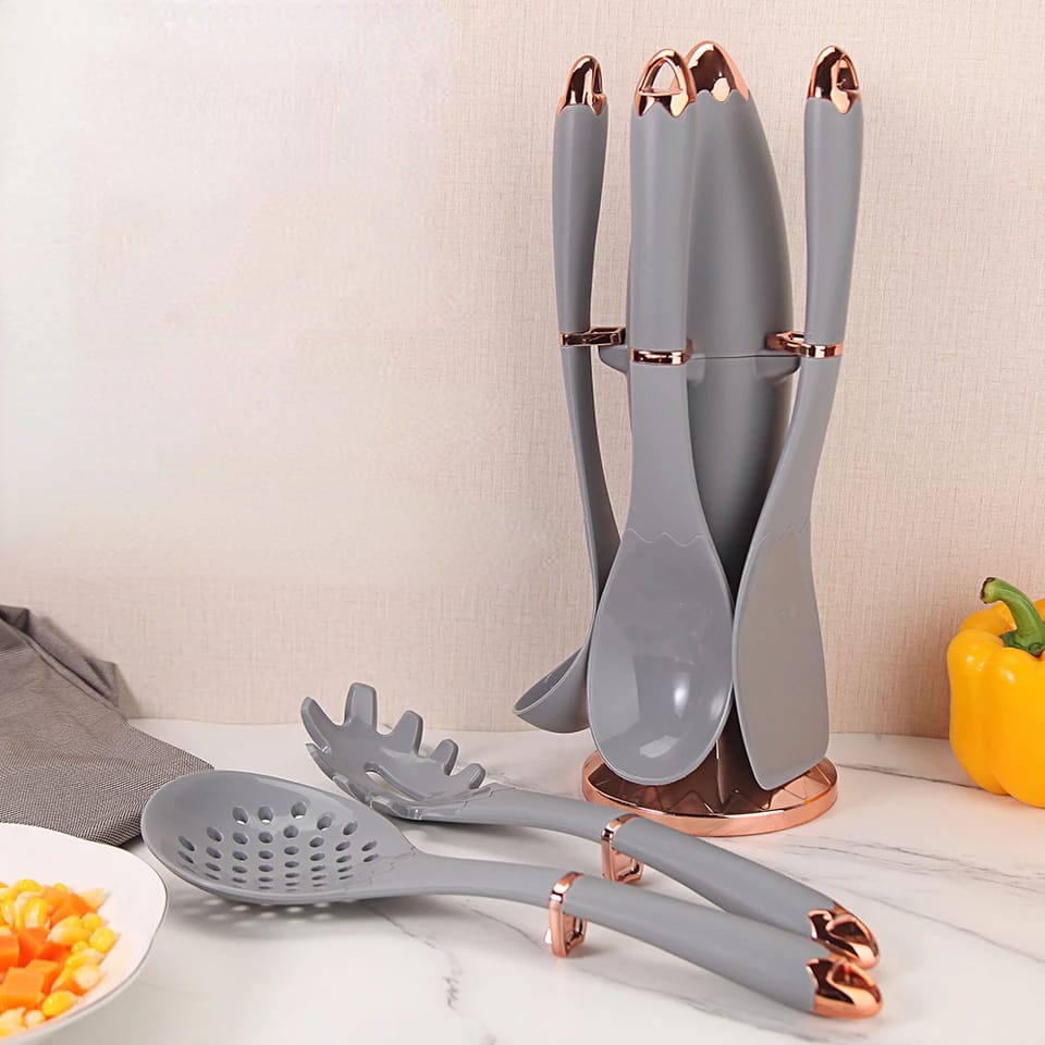 6 PCS Silicone Kitchen Utensils Set - All-In-One Store Pakistan