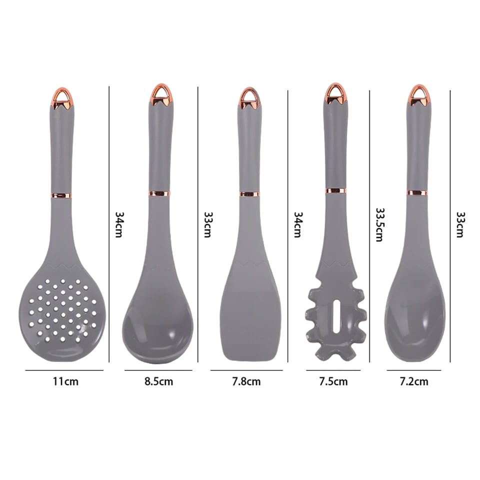 6 PCS Silicone Kitchen Utensils Set - All-In-One Store Pakistan