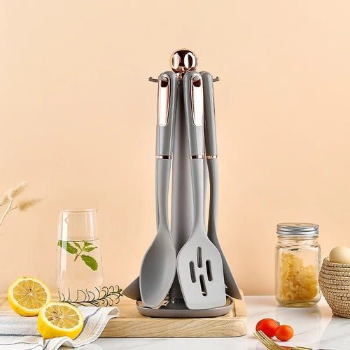 6 PCS Silicone Kitchen Utensils Set - All-In-One Store Pakistan