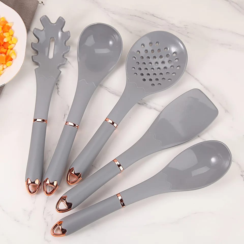 6 PCS Silicone Kitchen Utensils Set - All-In-One Store Pakistan