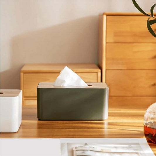 WoodTop Elite Tissue Box - All-In-One Store Pakistan