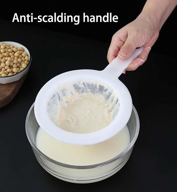 Reusable Fine Mesh Nylon Strainer with Anti-Scalding Handle - All-In-One Store Pakistan