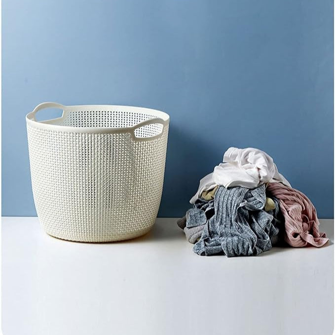 Round Flexi Laundry Basket with Handles (2138) by Limon - All-In-One Store Pakistan