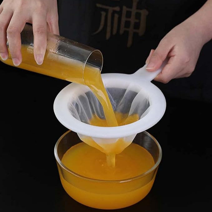 Reusable Fine Mesh Nylon Strainer with Anti-Scalding Handle - All-In-One Store Pakistan