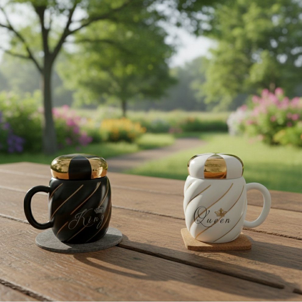 RoyalPair King & Queen Mug Set - All-In-One Store Pakistan