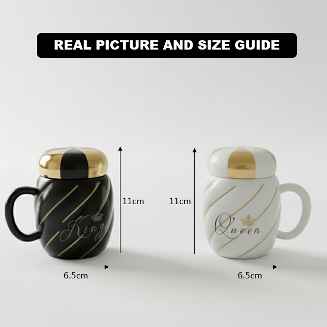 RoyalPair King & Queen Mug Set - All-In-One Store Pakistan