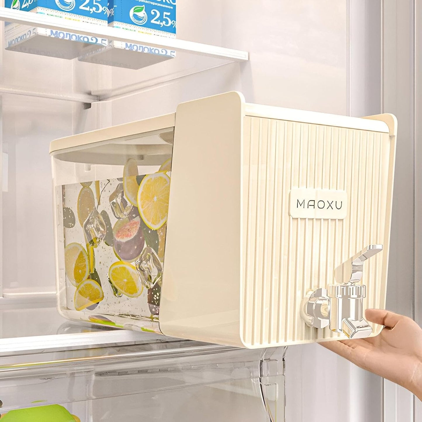 Beverage Dispenser with Faucet - Ideal for Refrigerators - All-In-One Store Pakistan