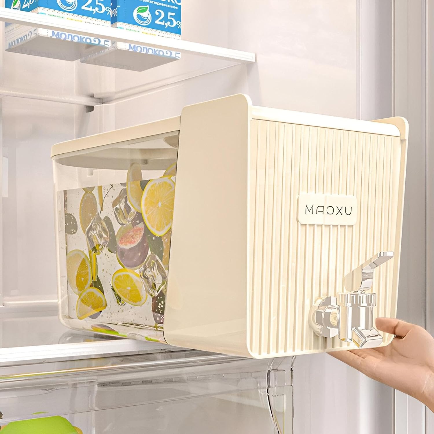 Beverage Dispenser with Faucet - Ideal for Refrigerators - All-In-One Store Pakistan