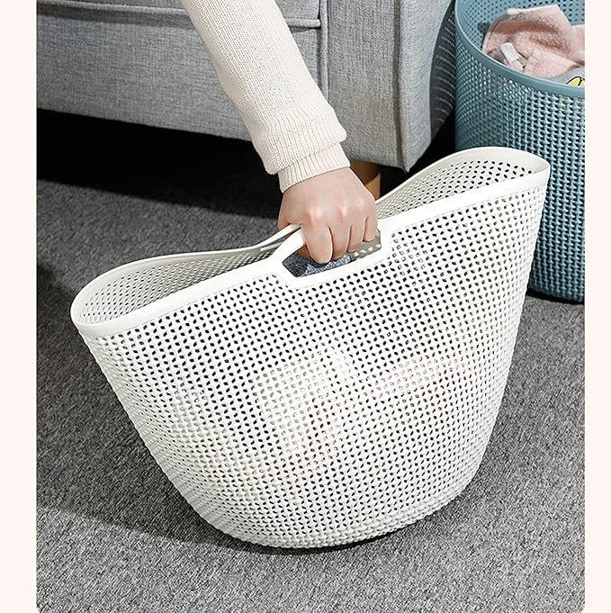 Round Flexi Laundry Basket with Handles (2138) by Limon - All-In-One Store Pakistan