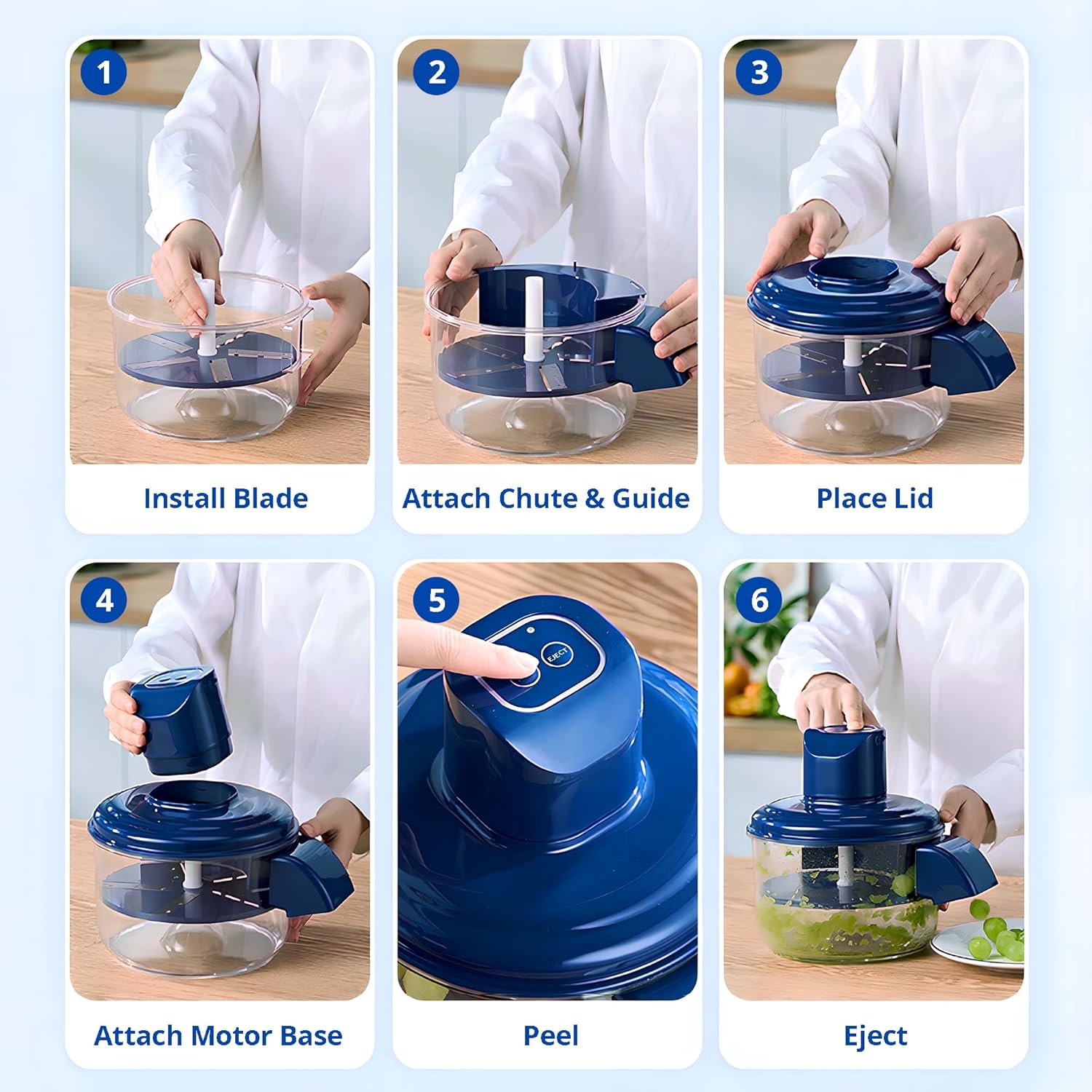 QuickPeel Electric Fruits and Vegetables Peeler - All-In-One Store Pakistan