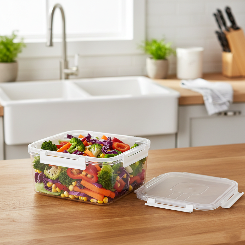 3-Pcs Square Airtight Storage Boxes Set - All-In-One Store Pakistan