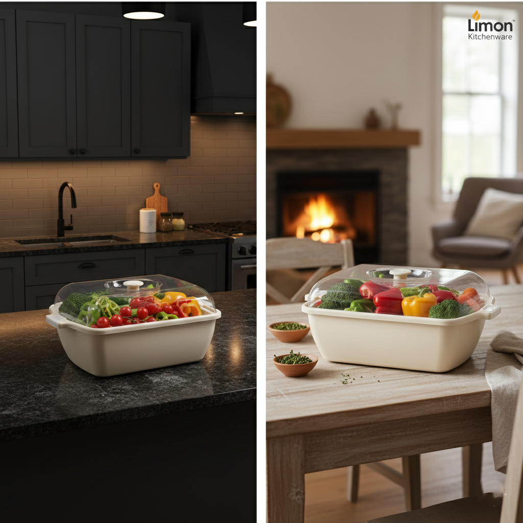 DailyFresh Clear-Lid Storage Box by Limon - All-In-One Store Pakistan