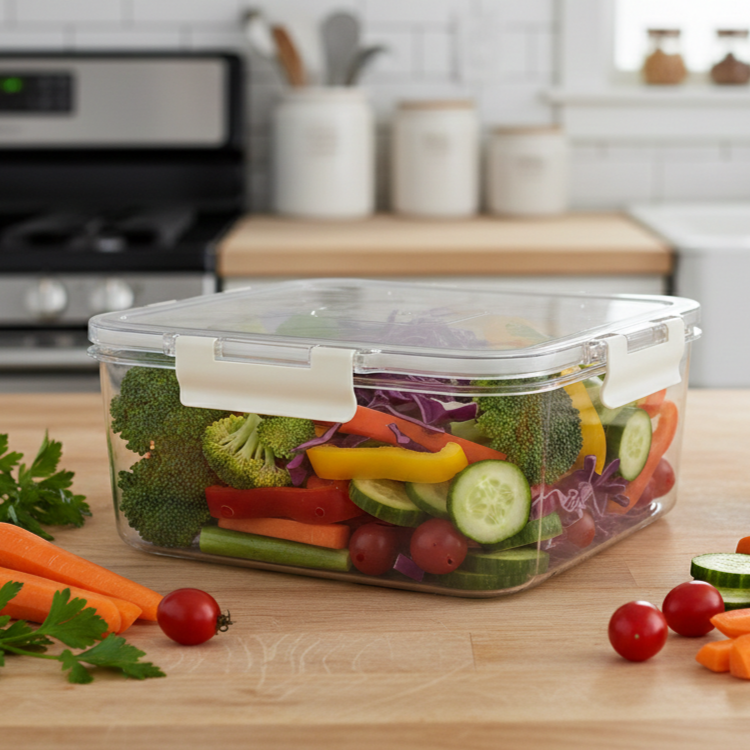 3-Pcs Square Airtight Storage Boxes Set - All-In-One Store Pakistan