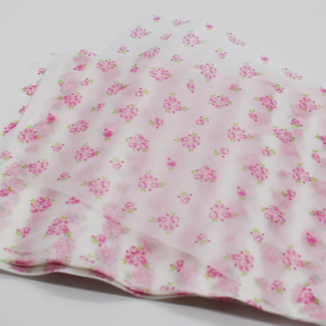 Printed Food Wrapping Wax Paper Sheets (50 Pcs) - All-In-One Store Pakistan