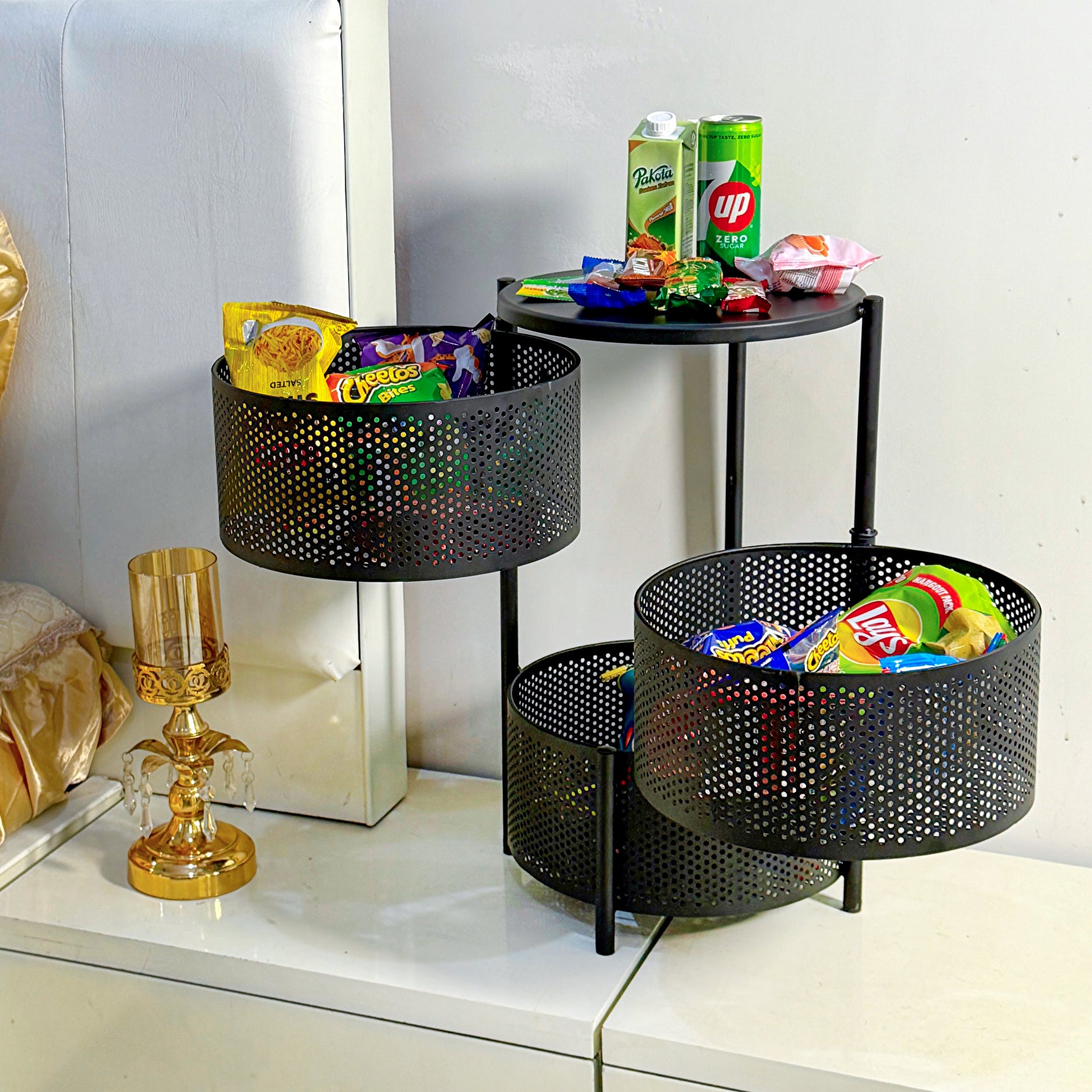 Counter Top Vegetable Metal Trolley By MATRIX - All-In-One Store Pakistan