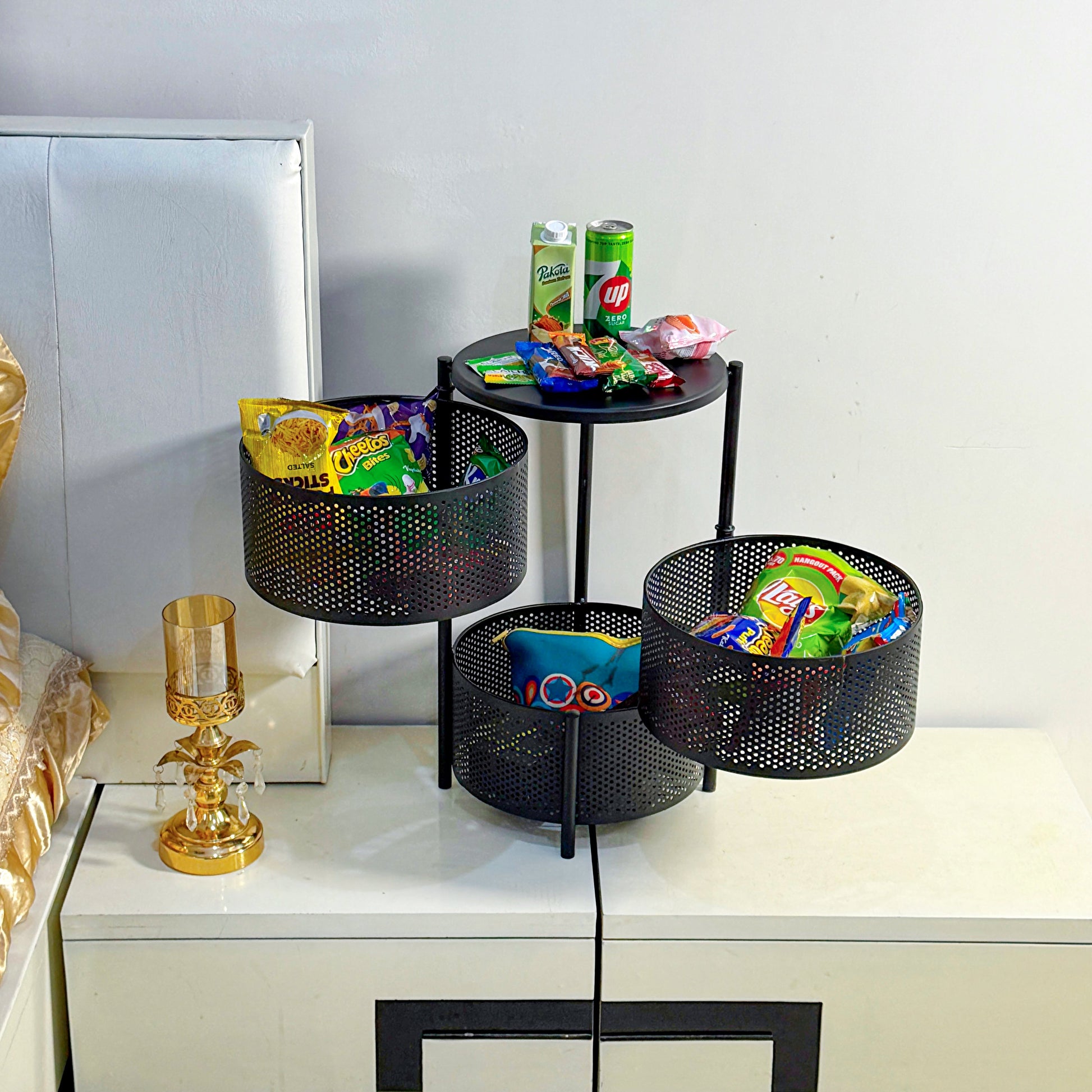 Counter Top Vegetable Metal Trolley By MATRIX - All-In-One Store Pakistan