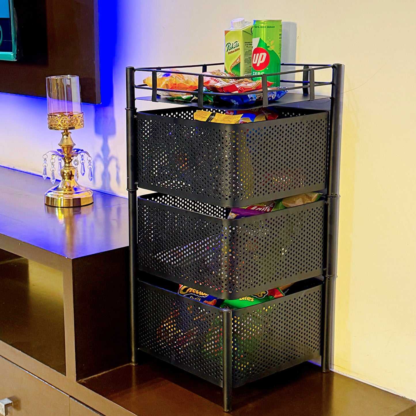 Counter Top Vegetable Metal Trolley By MATRIX - All-In-One Store Pakistan