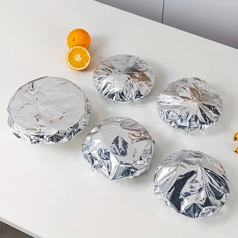 FreshWrap Reusable Aluminium Food Covers (10 Pcs) - All-In-One Store Pakistan