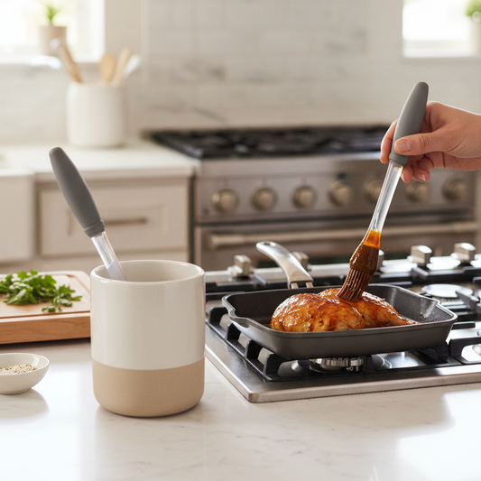 GrillPro Oil-Dispense Silicone Brush - All-In-One Store Pakistan
