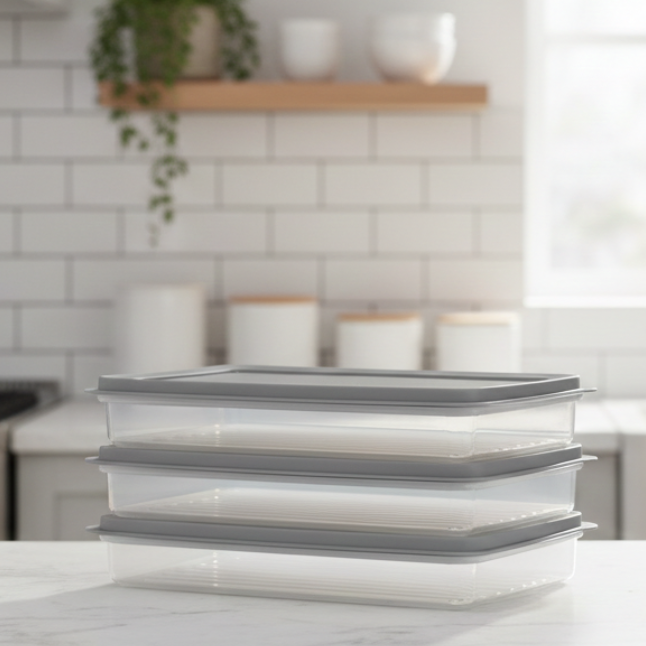 3Pcs Freezer Boxes (77035) by Limon - All-In-One Store Pakistan