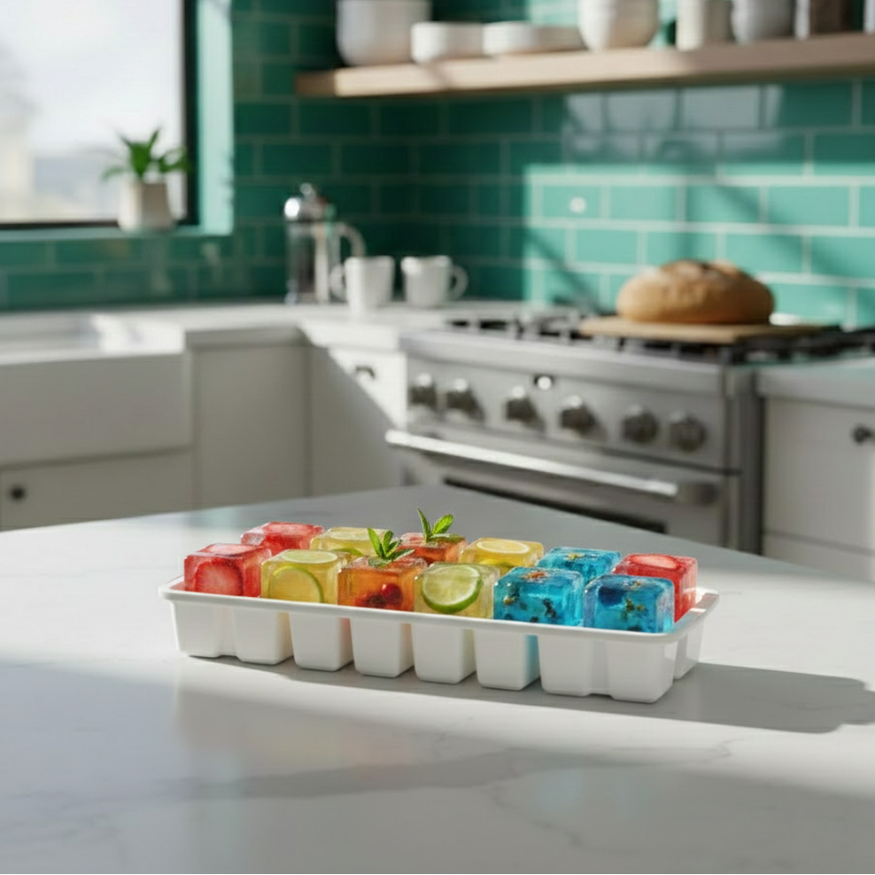 16-Grid Ice Cube Tray (636) by Limon - All-In-One Store Pakistan