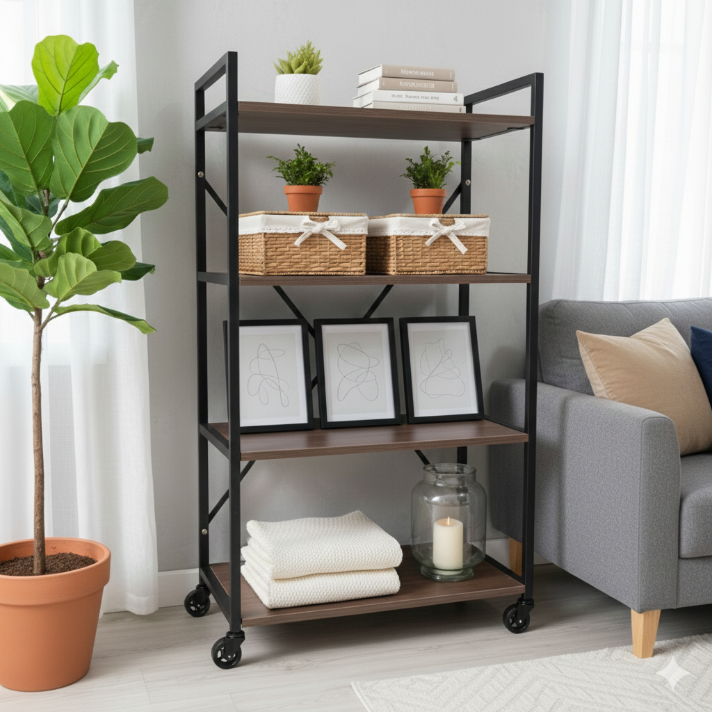 4-Tier Universal Storage Rack by Matrix - All-In-One Store Pakistan