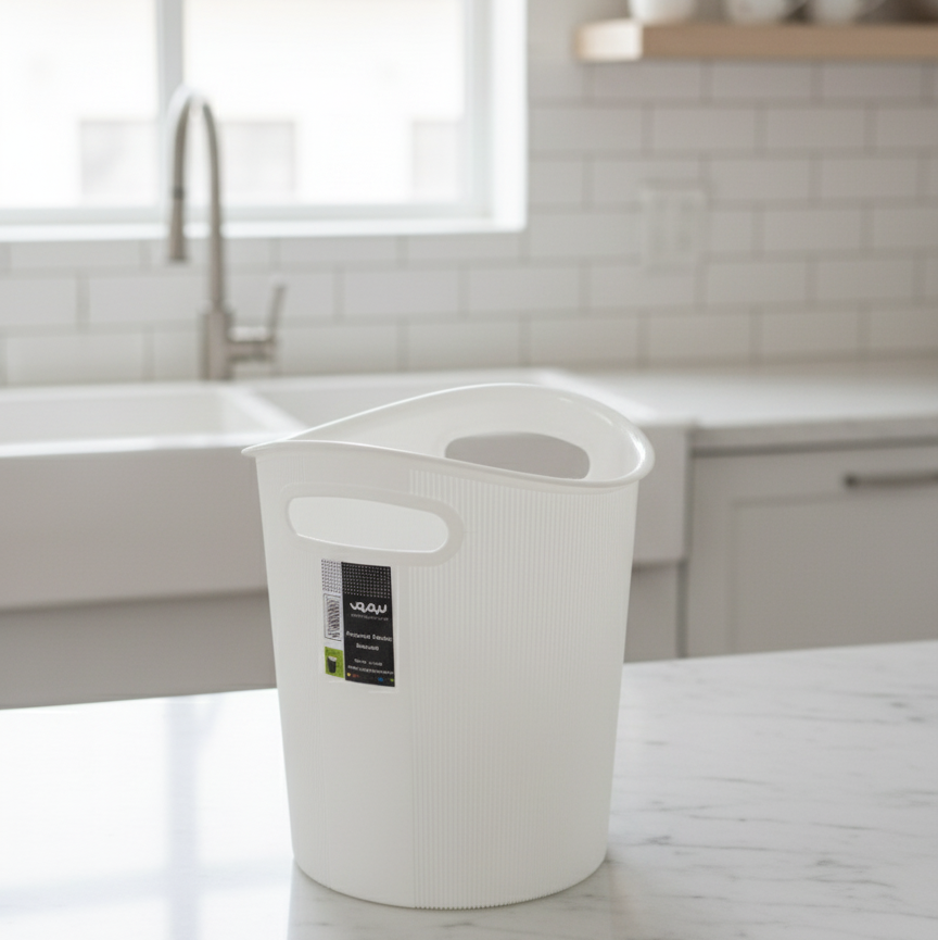 Fluted Waste Bin / Utility Basket by Limon - All-In-One Store Pakistan