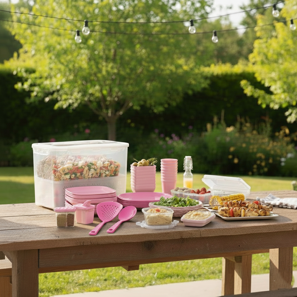 Grand 85-Pcs Gathering & Picnic Set (896) by Limon - All-In-One Store Pakistan