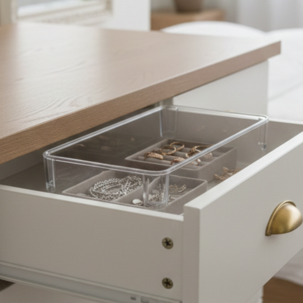 MessFree Acrylic Drawer Organizer by Limon - All-In-One Store Pakistan