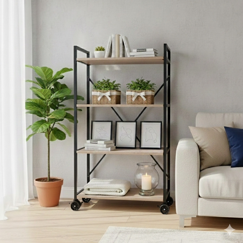 4-Tier Universal Storage Rack by Matrix - All-In-One Store Pakistan