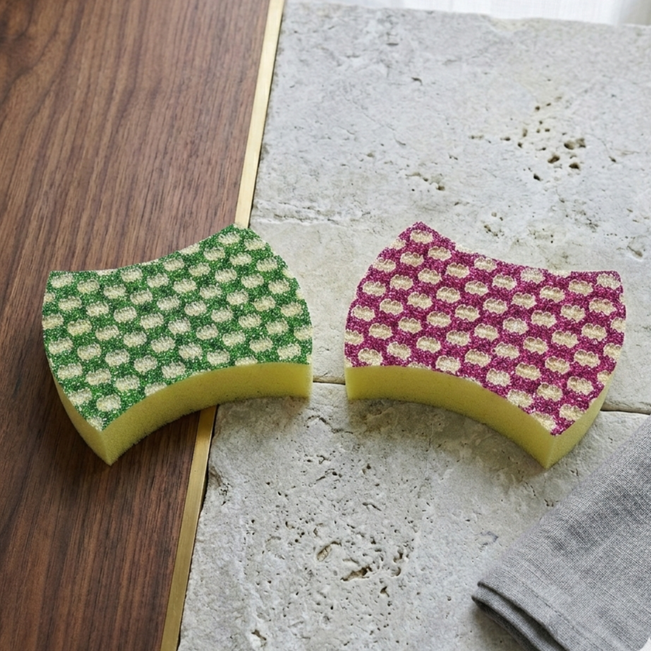 TriClean Flex Scrub Sponge Set - All-In-One Store Pakistan