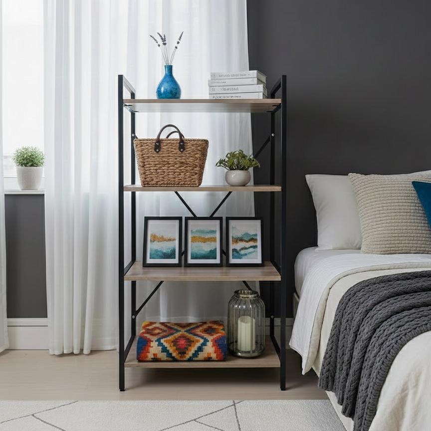 4-Tier Universal Storage Rack by Matrix - All-In-One Store Pakistan