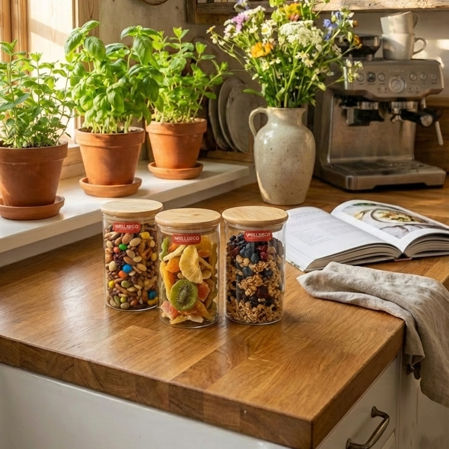 PureSeal Glass Canister Trio - All-In-One Store Pakistan