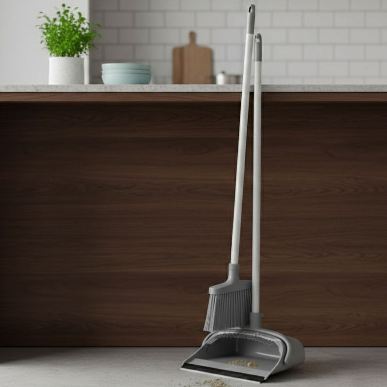 Broom & Dustbin Combo Set (2044) by Limon - All-In-One Store Pakistan