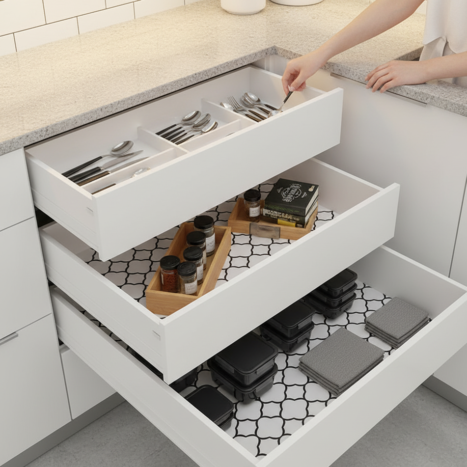 Luxury Series Fridge & Drawer Mats (45x150cm) - All-In-One Store Pakistan