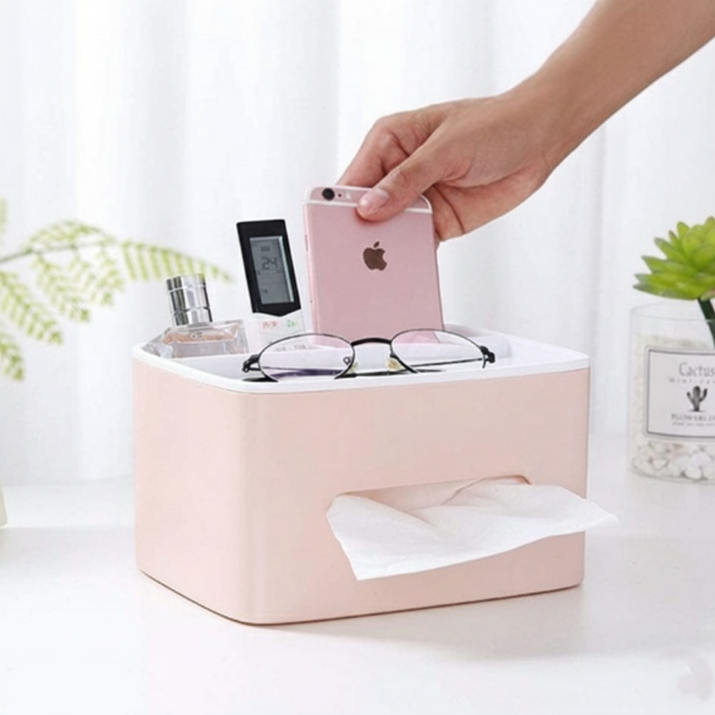 ECOCO All-in-One Tissue & Storage Hub - All-In-One Store Pakistan