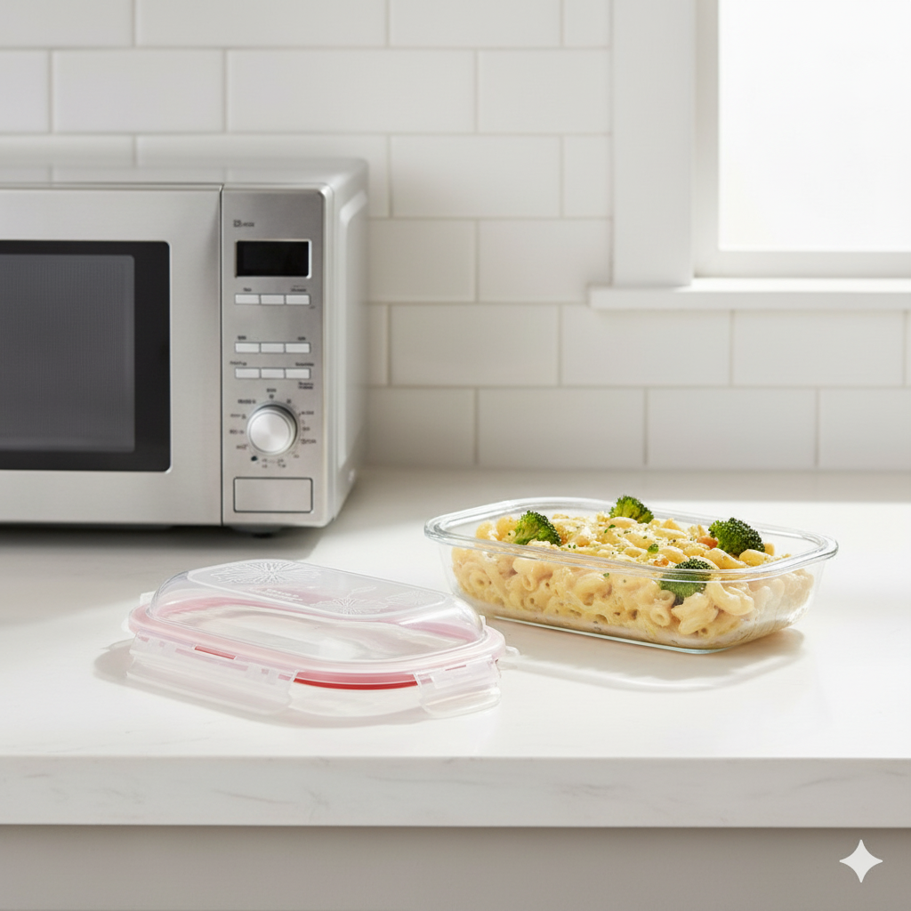 MicrowaveMate Glass Container by Limon - All-In-One Store Pakistan