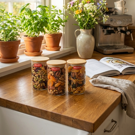 PureSeal Glass Canister Trio - All-In-One Store Pakistan
