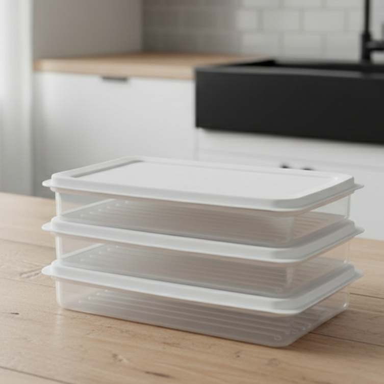 3Pcs Freezer Boxes (77035) by Limon - All-In-One Store Pakistan