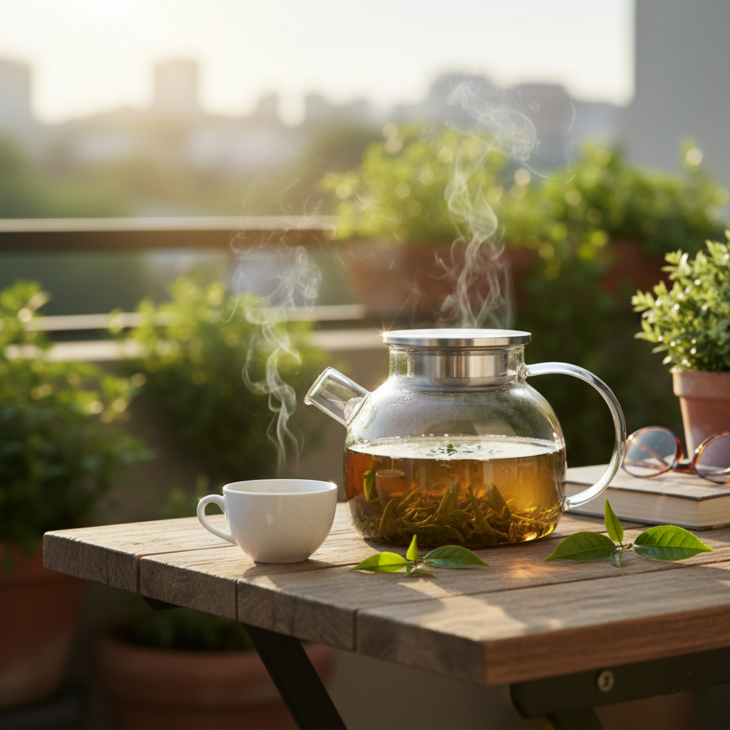 Borosilicate Glass Teapot with Stainless Infuser - All-In-One Store Pakistan