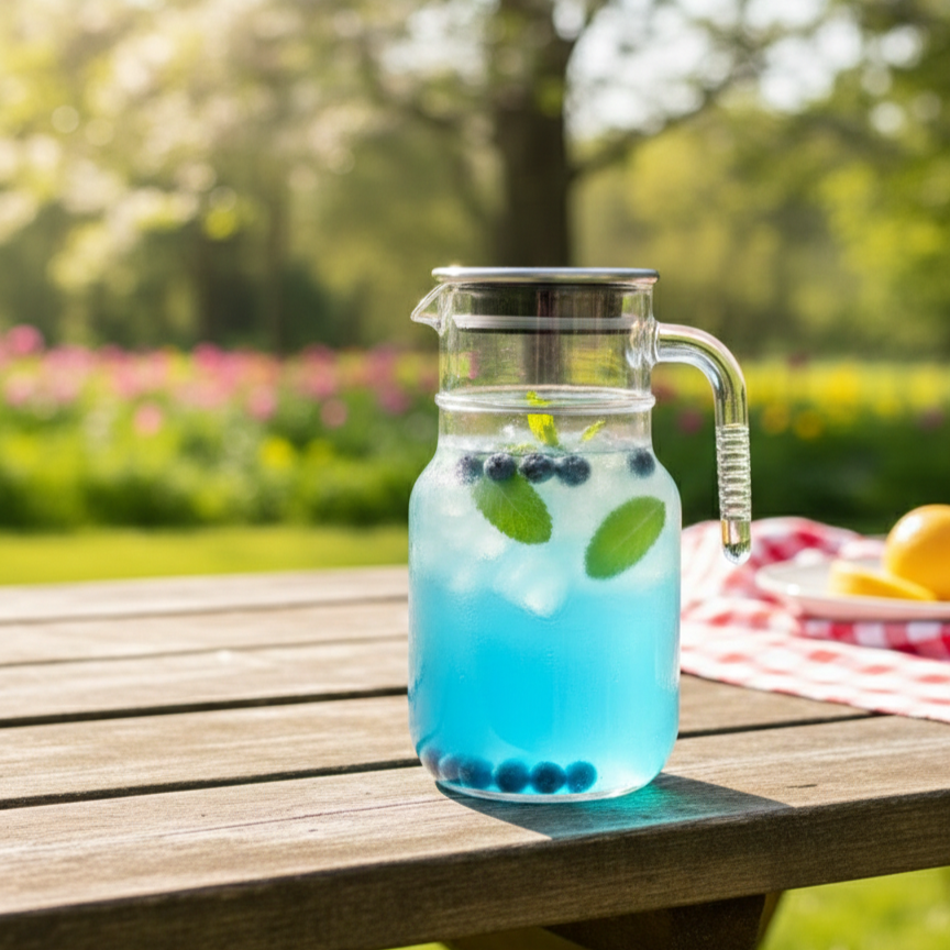 Clear 1.5 Liter Glass Pitcher (2376) by Limon - All-In-One Store Pakistan