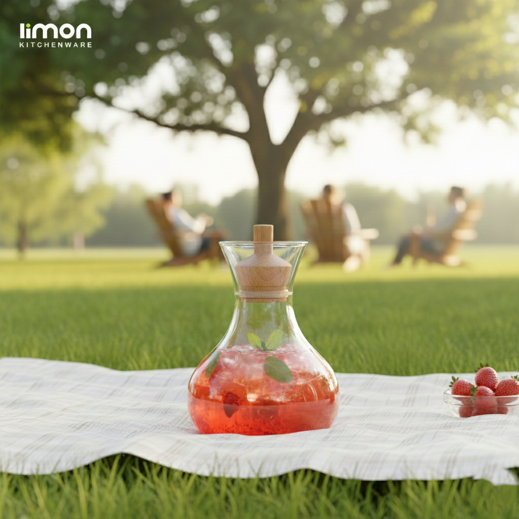 Glass Carafe 950ML (2268) by Limon - All-In-One Store Pakistan