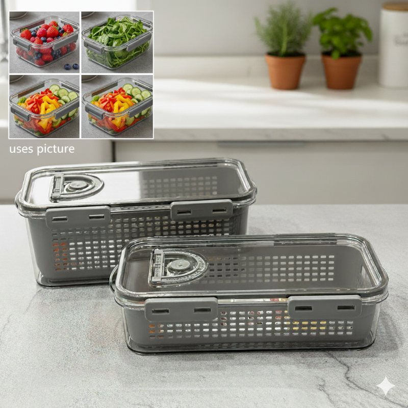 CrispLock Storage Container with Dated Lid by Limon - All-In-One Store Pakistan